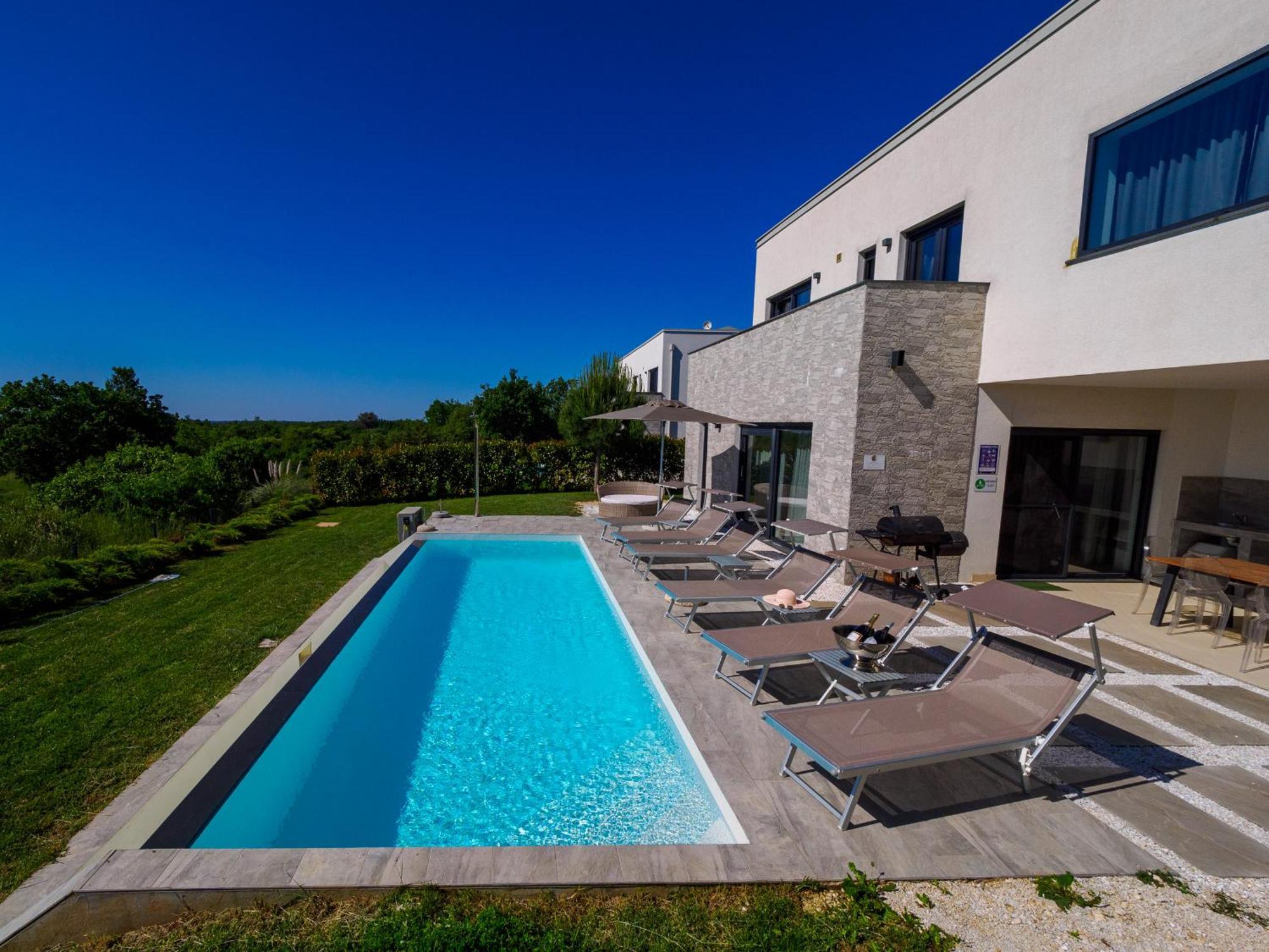 Sea View Villa Sun Sea & Fire كرينكا المظهر الخارجي الصورة